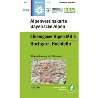 Chiemgauer Alpen Mitte weg+ski Hochgern, Hochfelln