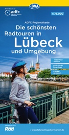 Fietskaart ADFC Regionalkarte Lübeck und umgebung | BVA BikeMedia