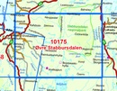 Wandelkaart - Topografische kaart 10175 Norge Serien Øvre Stabbursdalen | Nordeca