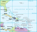 Wegenkaart - landkaart St Lucia | Gizi Map