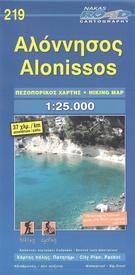 Wandelkaart 219 Alonissos | Road Editions