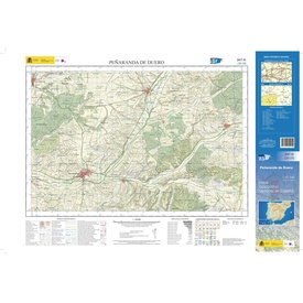 Topografische kaart 347-III Peñaranda del Duero | CNIG - Instituto Geográfico Nacional1