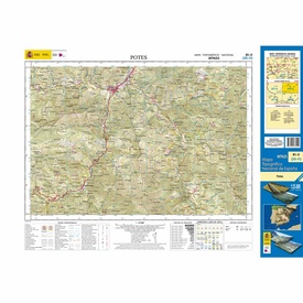 Topografische kaart 81-II Potes | CNIG - Instituto Geográfico Nacional1