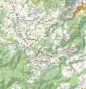 Wandelkaart Padurea Craiului Mountains  | Dimap