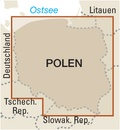 Wegenkaart - landkaart Polen | Reise Know-How Verlag