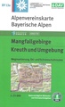 Wandelkaart BY13A Alpenvereinskarte Mangfallgebirge, Kreuth und Umgebung | Alpenverein