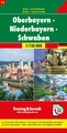 Wegenkaart - landkaart 11 Oberbayern – Niederbayern – Schwaben | Freytag & Berndt