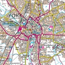 Wandelkaart - Topografische kaart 105 Landranger York & Selby | Ordnance Survey