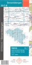 Wandelkaart - Topografische kaart 30/7-8 Topo25 Geraardsbergen | NGI - Nationaal Geografisch Instituut