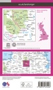 Wandelkaart - Topografische kaart 119 Landranger Active Buxton / Matlock / Chesterfield | Ordnance Survey Wandelkaart - Topografische kaart 119 Landranger Buxton & Matlock, Bakewell & Dove Dale | Ordnance Survey