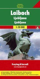 Stadsplattegrond Ljubljana | Freytag & Berndt