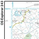 Wandelkaart - Topografische kaart 243 OS Explorer Map Market Drayton | Ordnance Survey