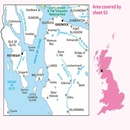 Wandelkaart - Topografische kaart 063 Landranger Firth Of Clyde, Greenock & Rothesay | Ordnance Survey