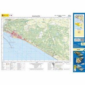 Topografische kaart 1017-I Mazagón | CNIG - Instituto Geográfico Nacional1