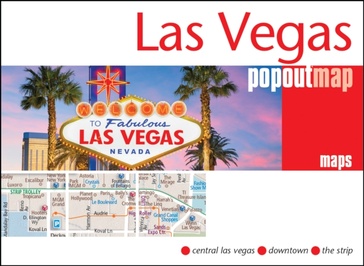 Stadsplattegrond Popout Map Las Vegas | Compass Maps