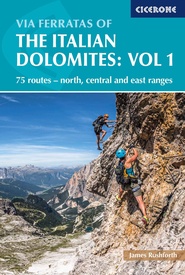 Wandelgids - Klimgids - Klettersteiggids 1 Dolomieten - Via Ferratas of the Italian Dolomites: Vol 1 | Cicerone