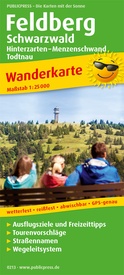 Wandelkaart 213 Feldberg Schwarzwald - Zwarte Woud | Publicpress