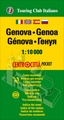 Stadsplattegrond Centrocittà Pocket Genova - Genua | Touring Club Italiano