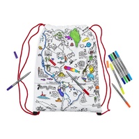 Rugzak Wereld - World Map Backpack