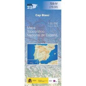 Topografische kaart 723-IV Cap Blanc (Mallorca) | CNIG - Instituto Geográfico Nacional