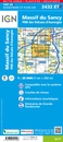Wandelkaart - Topografische kaart 2432ETR Massif du Sancy / PNR Volcans d' Auvergne | IGN - Institut Géographique National Wandelkaart - Topografische kaart 2432ET Massif du Sancy | IGN - Institut Géographique National