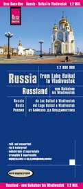 Wegenkaart - landkaart Rusland: vom Baikalsee Bis Wladiwostok - Baikalmeer Vladivostok | Reise Know-How Verlag