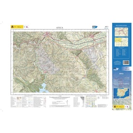 Topografische kaart 437-I Ateca | CNIG - Instituto Geográfico Nacional1