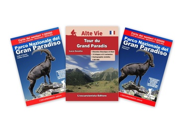 Wandelkaart Parco Nazionale del Gran Paradiso | L'Escursionista editore